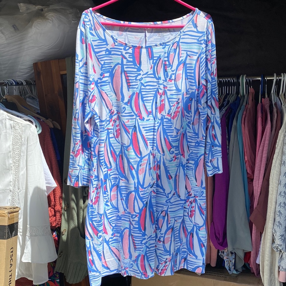 Lilly Pulitzer 3/4 Sleeve Dress